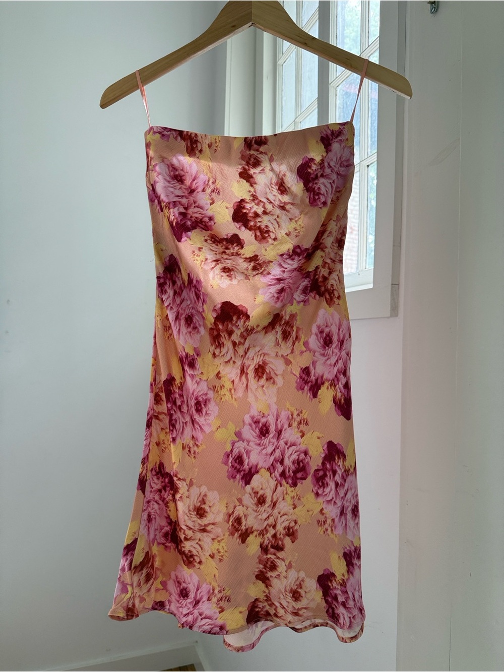 bec + bridge Pink and Yellow Floral Mini Dress